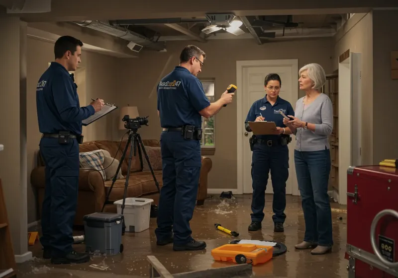 Water Damage Assessment and Insurance Documentation process in La Vernia, TX